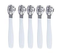 SAFIGLE 5 Piezas Herramientas De Pedicura Afeitadora De Callos Removedora De Cutículas De Acero Inoxidable Para Pies Secos Cortadora De Callos Afeitadora De Cutículas Herramienta De Pedicu