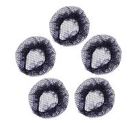 SAFIGLE 5 Piezas Redecillas para Moños de Ballet Reutilizables con Encaje Invisible Accesorios para Gimnasia Danza Patinaje Bodas y