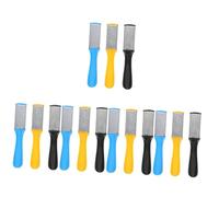 SAFIGLE 5 Series Amoladora De Estribos Raspador De Talón Pie Agente De Mudanzas Agrietado Eliminación Removedor De Callos Duro Depurador De Talón Quiebre Acero Inoxidable 3 Piezas X 5