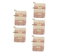 SAFIGLE 5 Series Bolsa De Almacenamiento Menstrual Neceser Higiénico Portátil con Funda para Compresas Y Toallas Sanitarias Uso Diario Y Elegante Y Resistente 2 Piezas X 5