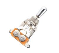 SAFIGLE 5 Uds Guitarra Eléctrica Guitarra De Metal Palanca Selector De Pastilla De Guitarra Eléctrica Tapa De Palanca De Guitarra Selector De 3 Vías Guitarra Sacude La Cabeza Camioneta