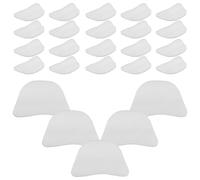SAFIGLE 50 Pares Calzadores para Zapatos Grandes Perlas para Mujeres Soporte Antirrugas para Zapatos Deportivos Piel Paquete de Blancos