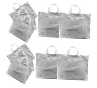 SAFIGLE 50 Piezas Bolsa de con brillo almuerzo bolsas de celofán manejas gracias bolsas de de fiesta favor bolsas bolsa de favores de fiesta pe mate Plata