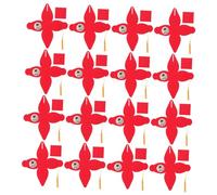 SAFIGLE 50 Piezas Caja De Bombones Gorro De Doctor Dulce Small Clear Boxes Decorativo Graduation Cajas De Golosinas Envase Suministro De Accesorio De Papel Especial Rojo