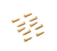 SAFIGLE 50 tornillos de llave de ajuste tornillos de placa de cuello tornillos de correa tornillos de golpeador tornillos de clavija balada sintonizador alfiler Guitarra y100 puente