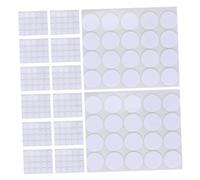 SAFIGLE 500 Piezas Espuma para Mecha de Vela Espesor Pegatinas de Doble Cara en Color Claro Unidades para Hacer Velas Soportes Adhesivos para Mechas