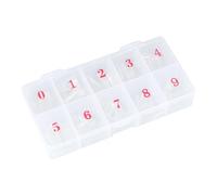 SAFIGLE 500 Piezas Falsas Transparentes para Manicura Herramientas Prácticas para Casa Kit de Manicura Accesorios