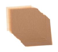 SAFIGLE 500 piezas Papel para Hamburguesas Cuadrado sin Blanquear Antiadherente Resistente Aceite y Agua para Barbacoa Sándwich Fiesta Restaurante