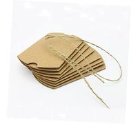 SAFIGLE 50piezas Caja de Papel Kraft para Dulces Cajas de Obsequio con Forma de Almohada para Cajitas de Papel Kraft Dulces Fiestas y Decoración del Hogar