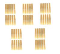 SAFIGLE 50piezas Cañas De Clarinete Dureza Accesorios Prácticos Para Amantes Del Clarinete Flexibles Sonido Rico Instalación Sencilla y Duraderas