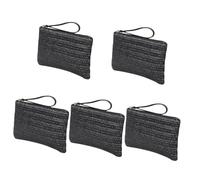 SAFIGLE 5piezas Bolsito De Portátil De para Mujeres Monedero De Mano para Cambios Claves y Accesorios para Sociales
