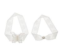 SAFIGLE 6 Piezas anillo de de liga women mujeres charm ligas de manga para mujer liga nupcial ligueros para mujer novia de la boda de la liga decoración de cordón