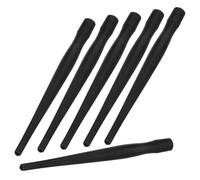 SAFIGLE 6 Piezas Bolígrafo para Dibujar de Plástico Negro, Tamaño Portátil Compatibilidad, Adecuado para Ilustraciones Detalladas y Uso Profesional Artístico