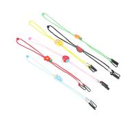 SAFIGLE 6 Piezas Cadena de Ajustable Soporte para Antipérdida Cordón Práctico para Actividades al Aire