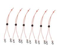 SAFIGLE 6 Piezas Cordera De Cuello De Halter De Máscara Suministros Para Cuerda De La Oreja De Máscaras Cordón De Máscara a Prueba De Viento El Plastico Rosa