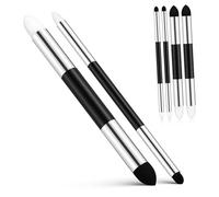 SAFIGLE 6 piezas Herramientas para Difuminar Dibujo Pinceles Esponja Doble Punta Grande y Pequeño para Artistas Ilustradores Uso Múltiple y Detalles Finos