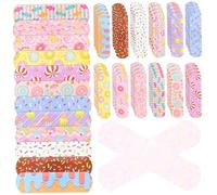 SAFIGLE 60 Piezas Unidades De Vendas Para Heridas Parches Hemostáticos De Dibujos Animados Apósitos Para Heridas Cicatrización y Cuidado