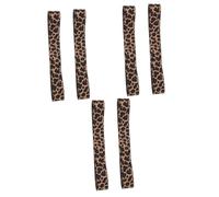 SAFIGLE 6piezas Bandas De Cabello Ajustables De Leopardo Para Pelucas Accesorios De Peluca Elásticos y Prácticos Fijación Segura y Cómoda