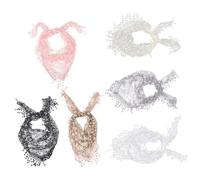 SAFIGLE 6piezas Mantilla De Encaje Para Católicos Livianos y Transpirables De Encaje Para y Ocasiones Especiales