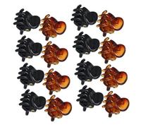 SAFIGLE 72 Piezas Horquillas Mini para Niñas y Mujeres Clips para Flequillo Color Marrón Accesorios de Pelo y Elegantes para Decorativo