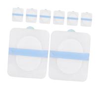 SAFIGLE 8 Hojas Parches Adhesivos Transpiración Axilas Invisibles y Desechables Absorbentes y Firme Sujeción para Mujer y Hombre Unidades Transparentes