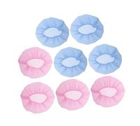 SAFIGLE 8 Piezas gorro de cocinero hombre Mondas de pelo para el trabajo redecillas para el cabello servicio de comida gorros de dormir mujer capó del cabello para dormir poliéster algodón