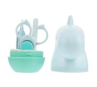 SAFIGLE 8 Piezas Juego de tijeras para uñas de bebé. baul almacenamiento baul almacenaje lima de uñas de bebé pinzas metalicas cortaúñas para niños pequeños tijeras de uñas cuidado colocar