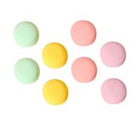 SAFIGLE 8piezas De Maquillaje Para Niñas Herramienta De Maquillaje Duradera Esponja Para Facial Mujer Color Macizo Material Suave Para Base De