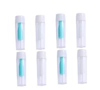 SAFIGLE 8piezas Funda Gafas Removedor De Lentes Insertadores y Removedores Con Ventosa Verdes Blancos Paquete Viaje