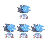 SAFIGLE 8piezas Monedero De Peluche Forma De De Kawaii Bolsa Zipper De Almacenamiento De Claves y