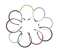 SAFIGLE 9 Piezas Horquillas de Tela con Dientes Peine Pelo Diadema Dentada Diadema de Tela para Niña Herramientas de Belleza para Niñas y Mujeres