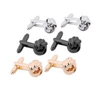 SAFIGLE 9pares of Vintage Knot Cufflinks for Men Elegant Alloy Tuxedo Studs for Formal Business and Daily Wear Clothes Jewelry Accessories in and