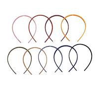 SAFIGLE 9piezas Conjunto De Diademas Para Mujer Candy Color Accesorios De Para Fiesta Aro Ducha Diadema Diy