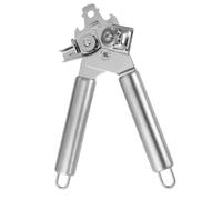 SAFIGLE Abridor Profesional de Seguridad Alimentaria Manual de Acero Inoxidable, Multifunción para Personas Mayores, Uso en Cocina y Hogar