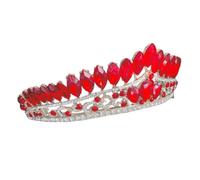 SAFIGLE Accesorio Para El Cabello Con Tiara Tocado Accesorios De Novia Para Quinceañera Baile De Graduación Reina Cumpleaños Real Decoraciones Para Disfraces De