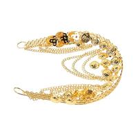 SAFIGLE Accesorios Cabello Étnicos Cadenas De Monedas Joyas Gitanas Doradas Tocado Tribal Para Disfraces De Festival Accesorios Bohemios Para Mujeres y Niñas