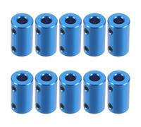 SAFIGLE Acoplador Flexible de Motor para Impresora 3d y Cnc, Aleación de Aluminio, 6x6 Mm, 10 Unidades, Acoplamiento para Motor Paso a Paso, Accesorio Industrial para Fabricación Aditiva