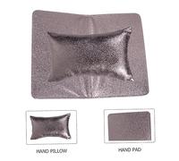 SAFIGLE Almohadilla de Mano Plegable 2 Pcs para Manicura Reposamanos de PU Suave Tapete de Mano para Salón de Uñas Cojín Duradero Accesorios para Profesional y Familiar