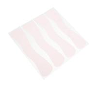 SAFIGLE Almohadillas de Silicona para Extensiones de Pestañas, 4 Piezas Reutilizables, Parche Frontal Rosa Forma de Onda, Soporte Aislante para Levantamiento y Protección del Párpado