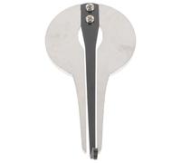 SAFIGLE Arpa de Boca Portátil de Metal para Principiantes, Instrumento Musical Étnico Ruso Redondo, Arpa Judía Ligera para Meditación y Relajación, Instrumento Nacional Fácil de Usar