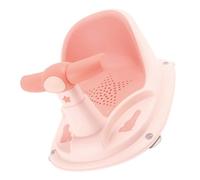 SAFIGLE Asiento de Baño Antideslizante para Ñiño de 6-12 Meses, Silla Ergonómica para Bañera, Diseño Cómodo Rosa Soporte para Niños Pequeños, Adecuado para Baño