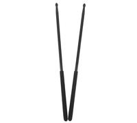 SAFIGLE Baquetas para Batería 5A Profesionales de Aluminio Negro Antideslizantes Mazos Metálicos para Jazz y Percusión Ideales para Práctica y Conciertos Tamaño 24 Uso Versátil para