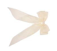 SAFIGLE Barretas Para El Cabello Bows Pasador De Pelo De Lazo Pinza Para El Cabello Elegante Diademas Para El Pelo Chicas Clip De Lazo Accesorios Para El Cabello Para Mujeres Beige Tela