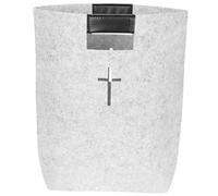 SAFIGLE Bolsa de Fieltro para Escrituras, Maletín Religioso Diseño Cruzado, Gran Capacidad, Adecuado para Mujeres y Personas de Iglesia, Uso en Viajes y Actividades Religiosas