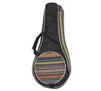SAFIGLE Bolsa Mandolina Acolchada Gruesa con Cremallera Estilo Étnico Ligera y Portátil para Guardar y Transportar Mandolinas Material Oxford Resistente Color Variado