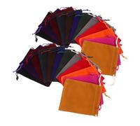 SAFIGLE Bolsas de Joyería con Cordón 48 Unidades Pequeñas Bolsas de Terciopelo para de Boda Bolsas de Almacenamiento a Prueba de Polvo Material Que Deja Pelusa 12 X 10 Cm 12