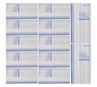 SAFIGLE Bolsas para Vómito y Náuseas de Papel, Color Claro, Gran Capacidad, 100 Unidades, Fáciles de Guardar para Tren y Emergencias