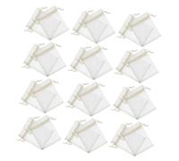 SAFIGLE Bolsas Pequeñas de Organza 100 Pcs Bolsas de Malla para Joyería Cordón Decorativas para Fiestas Bonitas para Niñas