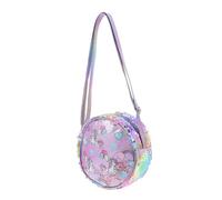 SAFIGLE Bolso Bandolera de Unicornio Niñas con Lentejuelas Almacenamiento de Cambio y Accesorios Pequeños