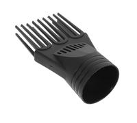 SAFIGLE Boquilla para Secador de Pelo Accesorio de con Peine para y Desenredar Compatible Mayoría de Secadores Color Negro
